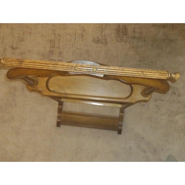 Mid 20th Century Butler Brand 973 Wood Valet Stand For Sale In Phoenix - Image 6 of 6