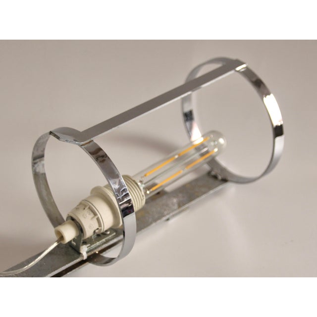 Mid-Century Modern Illuminated Wall Light, France, 1950s For Sale - Image 9 of 11