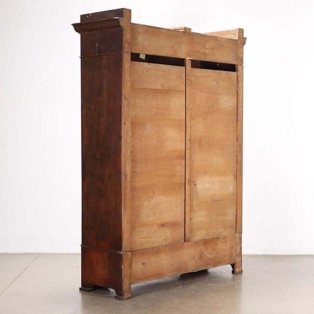 Antique Baroque Wardrobe in Walnut For Sale - Image 12 of 13