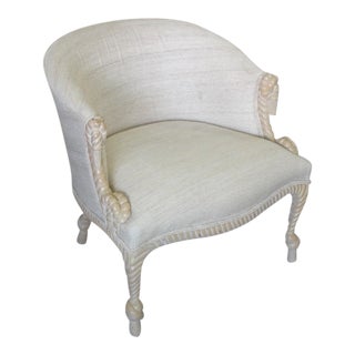 Nautical Rope Knot Lounge Chair For Sale