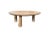 Not Yet Made - Made To Order Sculptural Teak Wood Side Table — Natural Finish, Three-Leg Form For Sale - Image 5 of 8