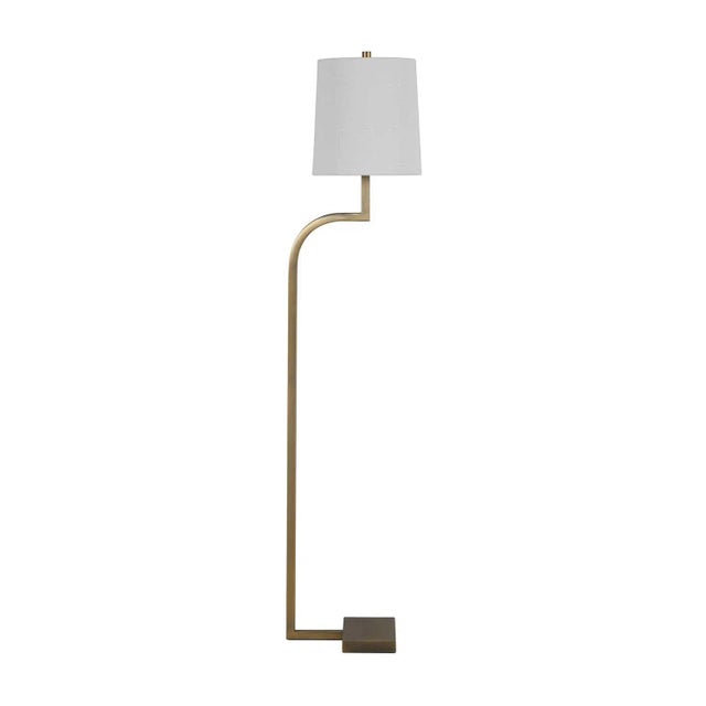 The Hawthorne Floor Lamp The delicate Hawthorne Floor Lamp gains intrigue with a gently arching iron base. Its petite...