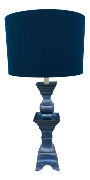 Mid Century Asian Style Lamp in the Manner of James Mont.