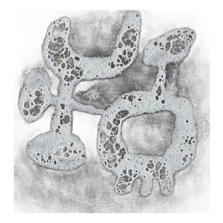 Mid-Century Cobra Style Studio Pottery Dish by Jaap Dommisse, 1950s For Sale