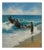 Jusa, Fishermen, 1998, Acrylic on Canvas For Sale