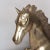Vintage Mid-Century Modern Large Brass Galloping Horse Statue Figure For Sale - Image 9 of 10
