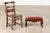 19th Century Queen Anne English Walnut Stool, 1870 For Sale - Image 6 of 15
