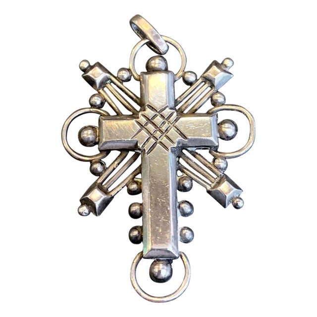 Early Sterling Silver Pendant William Spratling For Sale