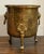 Antique Imperial Russian Tula Hammered Brass Jardinière With Lion Masks, C. 1900 For Sale - Image 11 of 16