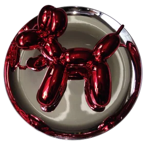 1995 Museum of Contemporary Art Jeff Koons - Balloon Dog Red