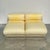 Vintage Bernhardt Brass Base Slipper Love Seat For Sale - Image 13 of 14