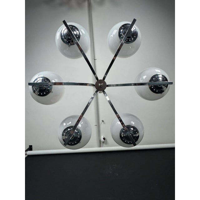 Vintage Italian Chandelier in Murano Glass, 1960s For Sale - Image 13 of 14