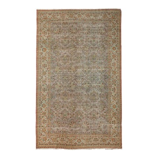 Vintage Traditional Hand-Knotted Wool Rug - 10'8" x 16'11" For Sale