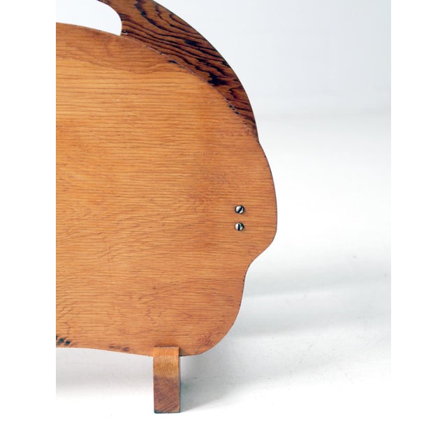 Wood Mid-Century Folk Art Rack For Sale - Image 7 of 11