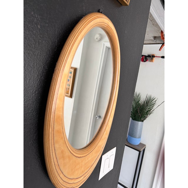 Glass W Schwab Hand Sign Vintage Mirror Late 20th Century Rare For Sale - Image 7 of 7