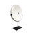 Contemporary Hand-Carved Indonesian Marble Disk on Stand, 10 Inches For Sale - Image 3 of 15