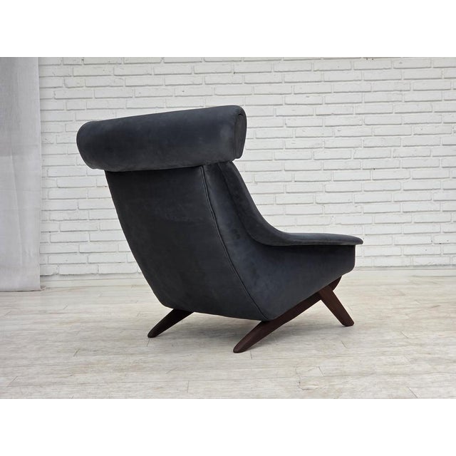 Leather Armchair by Illum Wikkelsø, 1970s For Sale - Image 6 of 17