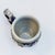 Mid-Century German Cobalt Blue Relief Stein with Pewter Lid, 1940s-1950s For Sale - Image 11 of 12