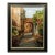 Paul Guy Gantner "Morning Walk in Antibes" Original Painting With Custom Frame For Sale