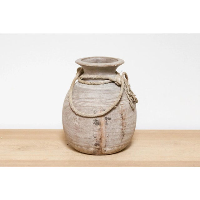 Farmhouse Primitive Handcarved Wooden Pot-Randk For Sale - Image 3 of 10