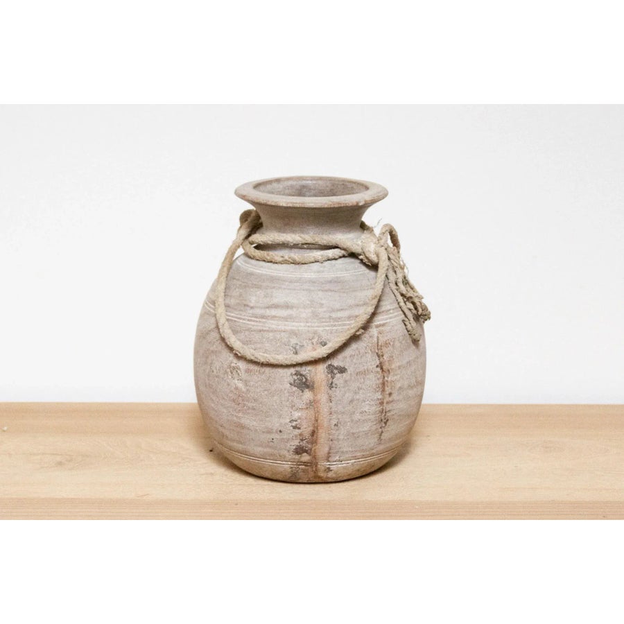 【Puebco】Vintage Wooden Pot VINTAGE WOODEN POT W/GLASS CYLINDER – PUEBCO ONLINE STORE