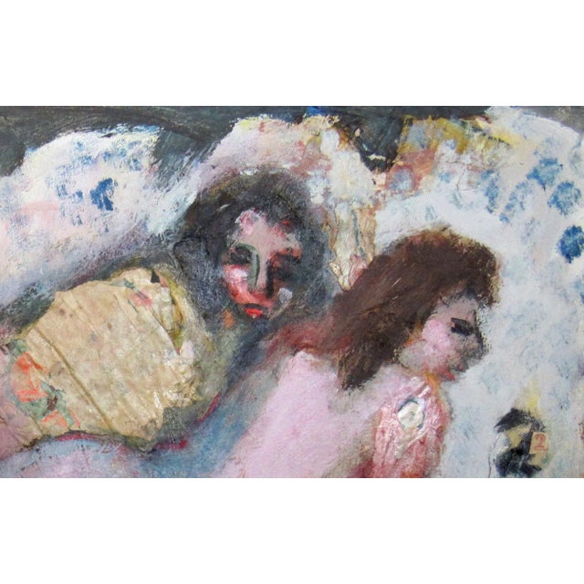 Oil Painting by Alex Redein For Sale - Image 4 of 5