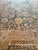 Brown Antique Angora Oushak Carpet, Handmade Oriental Rug, Light Blue, Shrimp, Taupe For Sale - Image 8 of 18