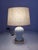 Brass and Porcelain Table Lamp by Tommaso Barbi, 1980s For Sale - Image 14 of 17