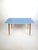 1950s Vintage Rockabilly Coffee Table with Blue Finish, 1950s For Sale - Image 5 of 11