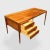 Mid-Century Modern Teak Desk by E.R. Hansen / Haslev for Haslev Møbelsnedkeri, 1950s For Sale - Image 3 of 12