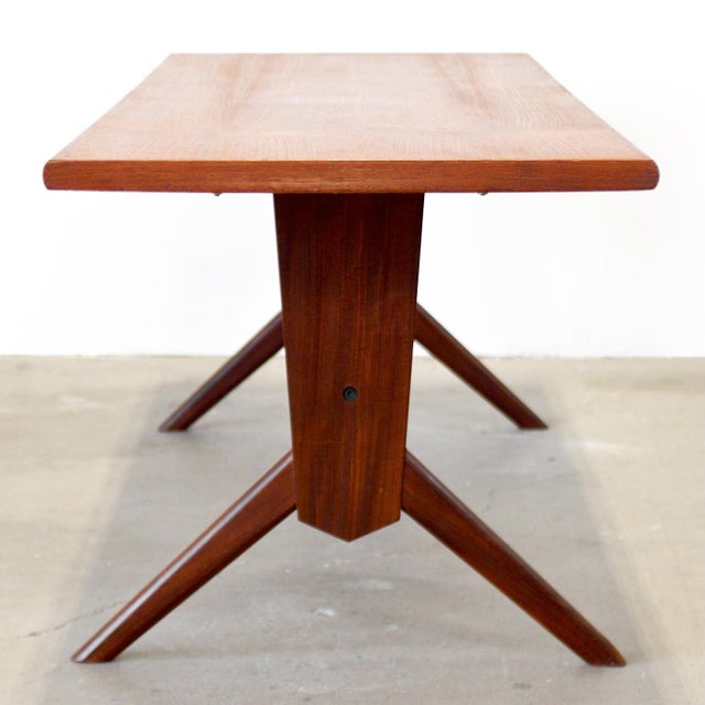 Wood Danish Teak Coffee Table For Sale - Image 7 of 8