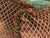 Pair of Oversized 24” Oxblood & Tan Diamond‑Lattice Jacquard Pillows With Luxe Multicolor Brush Fringe - Cottage Core - Club Room - French Country For Sale - Image 4 of 6