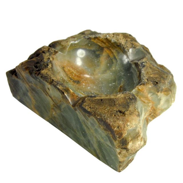 Brutalist Stone Ashtray, 1970s For Sale - Image 11 of 11