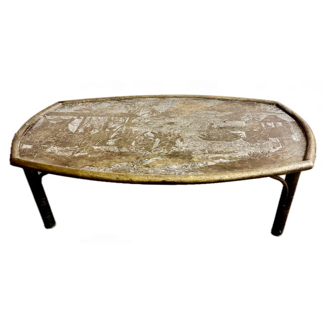 Philip and Kelvin LaVerne "T'ang Marriage" or "Wedding Dance" Coffee Table. Philip and Kelvin LaVerne were a father-son...