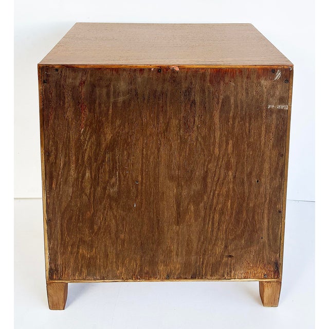 1950s Gio Ponti Singer & Sons Nightstands, Walnut, Rosewood Restored, Pair For Sale - Image 16 of 16