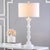 32.5 Inch H Candlestick Table Lamp in Cream - a Pair For Sale - Image 4 of 7