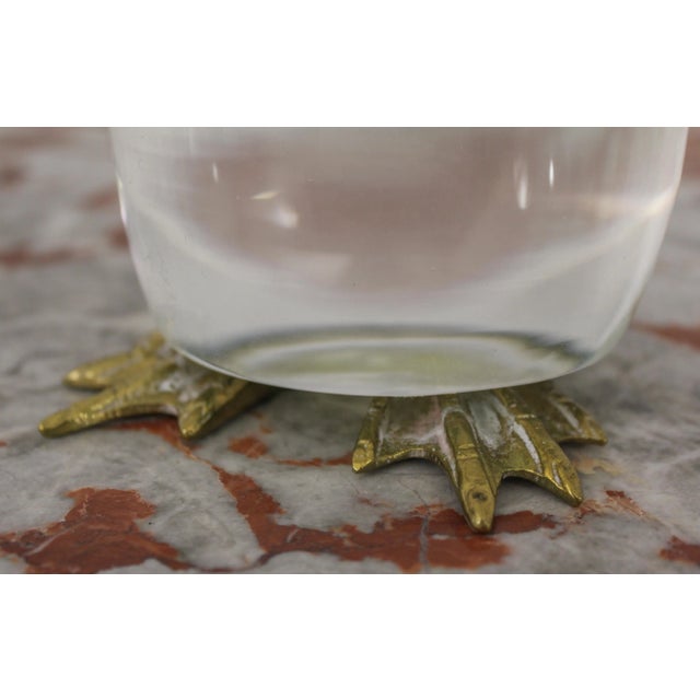 Pair Chapman Brass & Crystal Penguin Figures For Sale In Philadelphia - Image 6 of 13