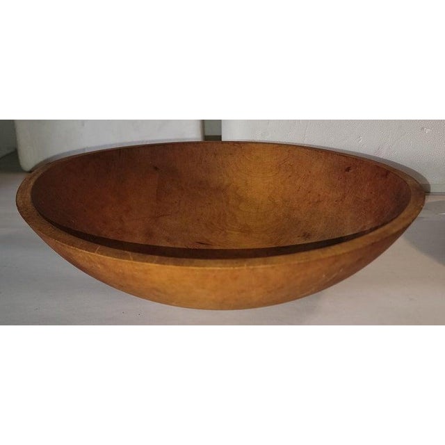 Collection of Four 19thc Hand Carved Wooden Bowls For Sale In Los Angeles - Image 6 of 11