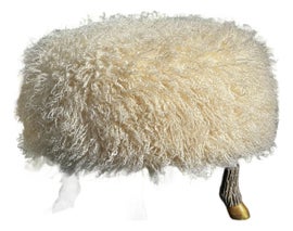 Example of Boho Chic Ottomans and Footstools