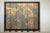 Late 20th Century Vintage Hand-Painted Lacquer Folding Screen with Flying Cranes and Botanical Motifs For Sale - Image 5 of 12