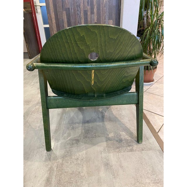 Vintage Baumann Green Lounge Chair, 1970s For Sale - Image 17 of 18