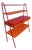 Vintage Modernist Style Painted Single Drawer Etagere Circa 1960 For Sale