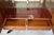 Chocolate Vintage Italian Walnut and Brass Bar Cabinet Attributed to Paolo Buffa, 1940s For Sale - Image 8 of 12