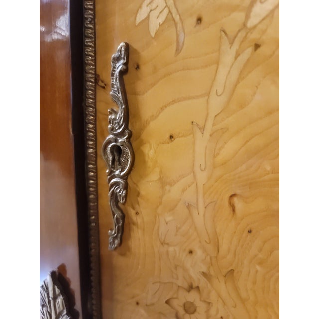 1920s Antique or Near-Antique French Style Cabinet - Refinished For Sale - Image 11 of 12