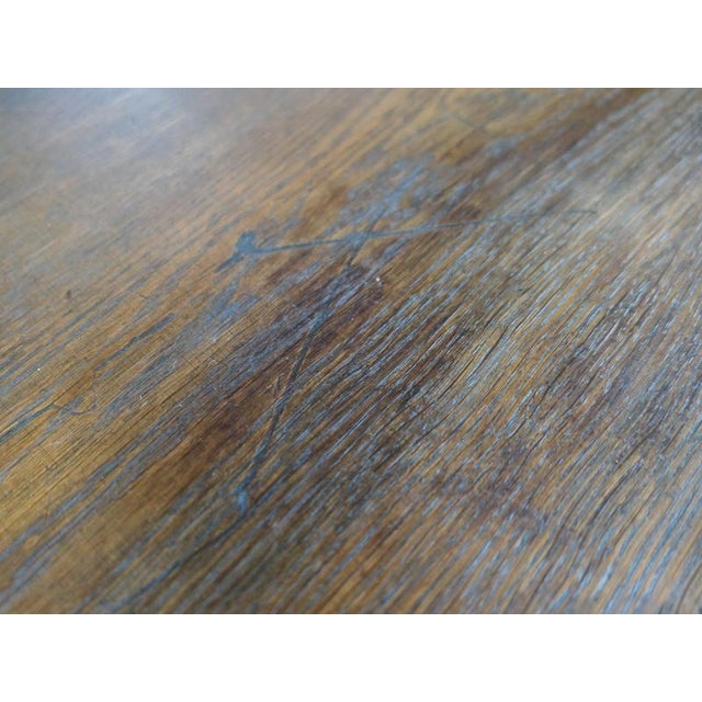 Wood Arts anf Crafts Oak Sideboard by Leonard Wyburd for Liberty & Co., 1890 For Sale - Image 7 of 8