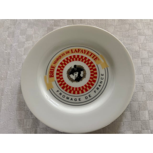 1960s Set of 6 French Cheese Plates For Sale In Lexington, KY - Image 6 of 9