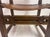 Vintage Spanish Walnut and Leather Armchair, 1950s For Sale - Image 11 of 16