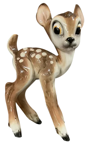 Animalier Walt Disney Ceramic Bambi, 1940s