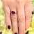 Natural Ruby Ring 6.5 14k Yellow Gold 4.51 TCW Certified For Sale In New York - Image 6 of 18