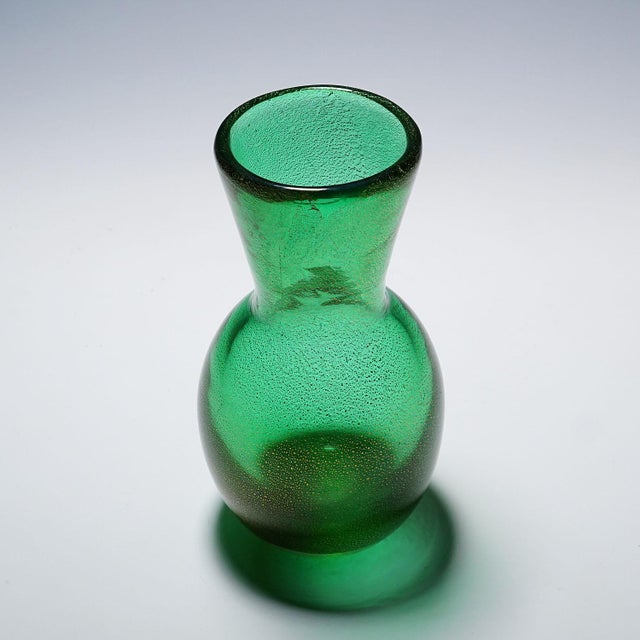 Mid-Century Modern Vintage Art Glass Vase by Seguso Murano 1950s For Sale - Image 3 of 7